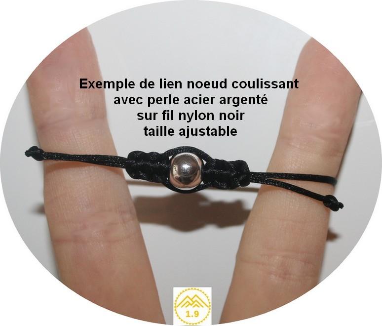 Bracelet personnalisé lithothérapie Signe astro et ascendant sur mesure