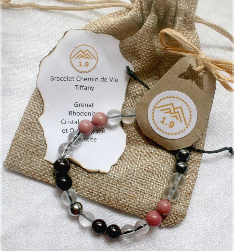 Bracelet Chemin de vie en pierres naturelles
