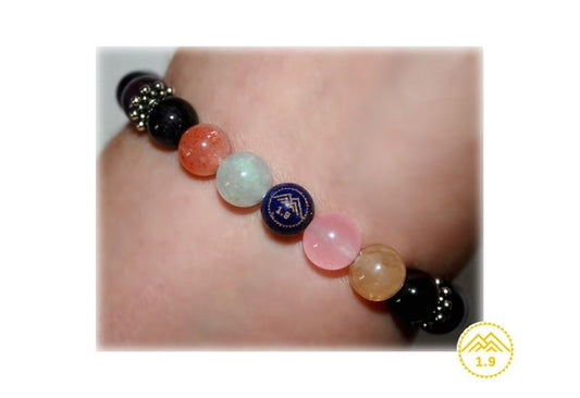 bracelet chakras enfant en pierre véritable lithotherapie