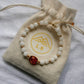Bracelet femme personnalisé en pierres naturelles véritables créé sur mesure avec perles au choix